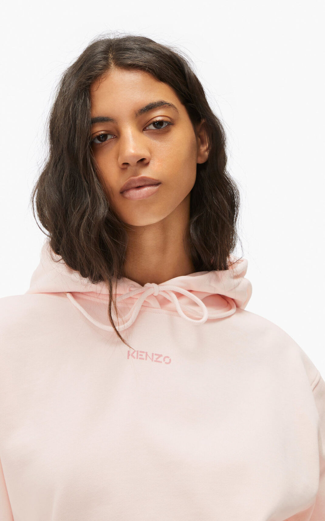 Kenzo Micro Logo Huvtröja Dam | 74835-RXHG